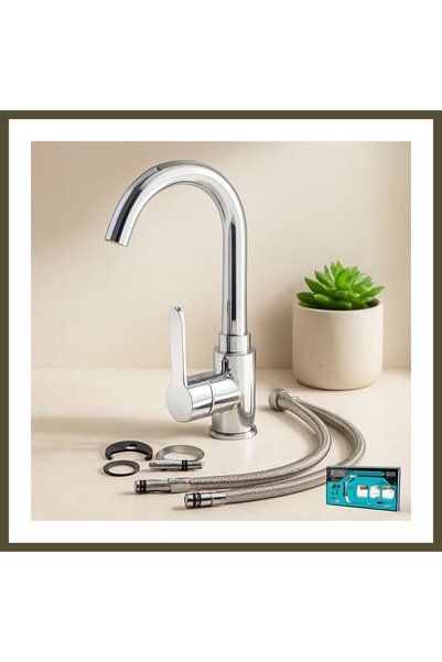 northcity n Chrome On/Off Sink Faucet KTX-2639 BX