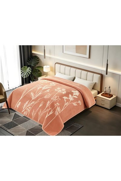 Cannon Shirine Raschel Embossed Blanket 180X240cm - 100% Polyester