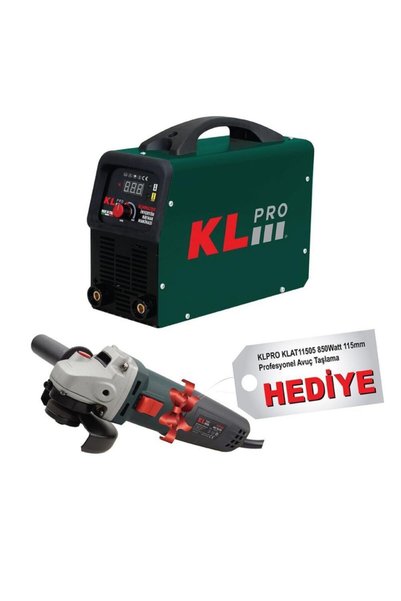 KLPRO Klmma200 Inverter Kaynak Makinesi 200 Amper + Kllzm40 40metre Lazer Metre - PH