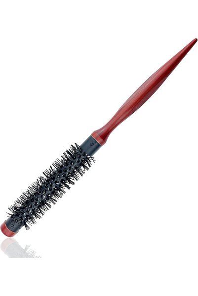 Aswewamt 1 Pc Round Brush, Round Hair Brush Mini Ultra Thin Hair Styling Brus...