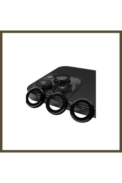 northcity n Raze Metal Camera Lens Compatible with iPhone 15 Pro - Black BX