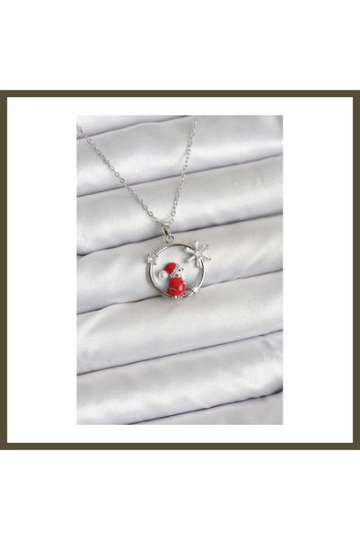 northcity n 316L Stainless Steel Chain with Silver Zircon Stones—New Year's T...