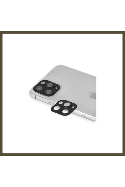 northcity n iPhone 11 Pro Max Compatible Pers Aluminum Camera Lens - Black BX