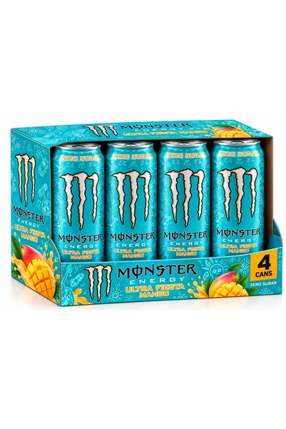 Generic Brand عرض خاص مونستر نكهة الفانسو مانجو 4 حبات