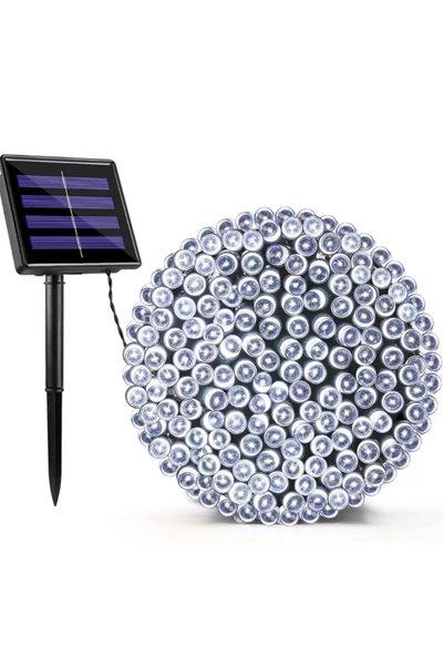 OEM Ghirlandă luminoasă solară decorativă, de exterior, cu încărcare solară, ...