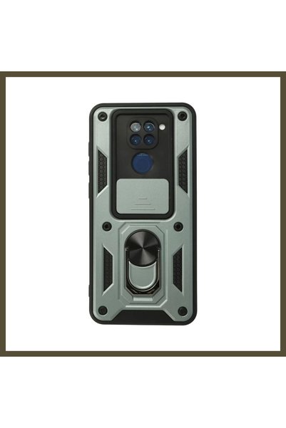 northcity n Redmi Note 9 Compatible Case with Pars Lens Ring - Green BX
