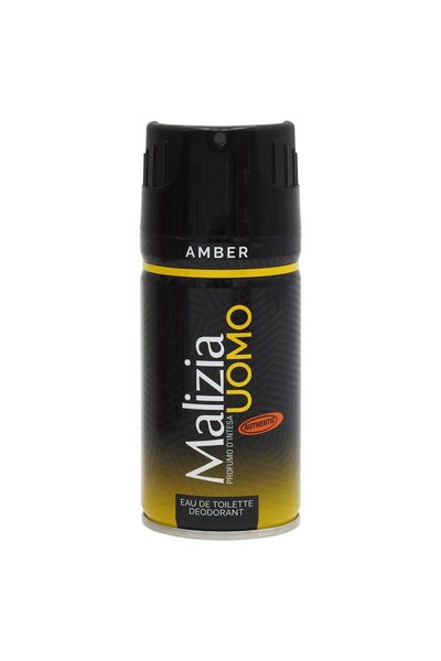 Malizia Deodorant, Malizia, 150 ml Men Amber