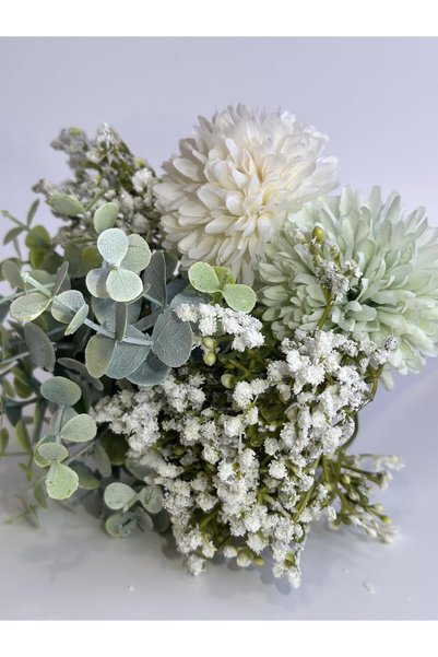 GENERAL Artificial Flowers Bouquet Silk Floral Arrangements Faux Plant Home D...