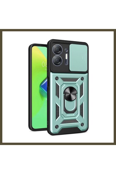 northcity n غطاء متوافق مع هاتف Infinix Hot 30 5G، مصنوع من السيليكون مع حلقة...