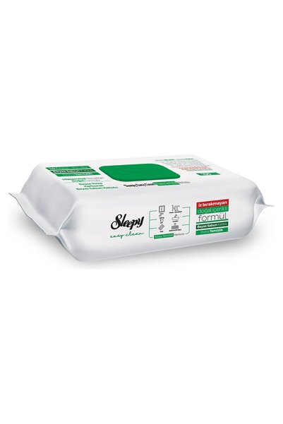 Sleepy 5 Adet Yüzey Temizlik Havlusu Beyaz Sabun 100'lü