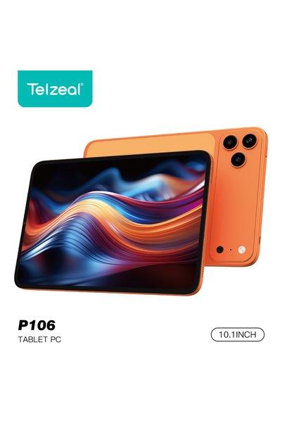 TELZEAL جهاز لوحي ذكي P106 بشاشة FHD مقاس 10.1 بوصة، ذاكرة وصول عشوائي 16 جيج...