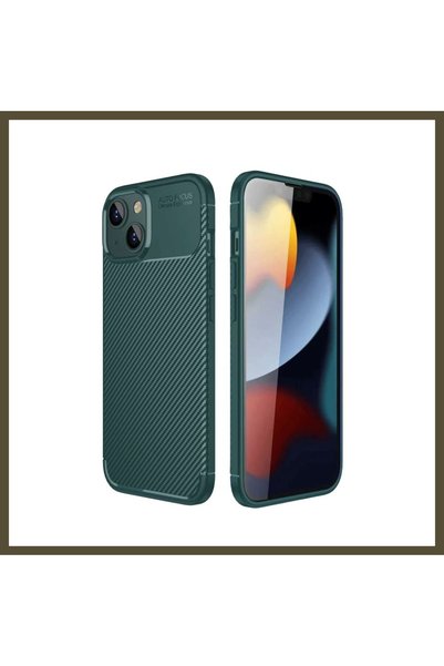 northcity n iPhone 14 Compatible Case with Auto Focus Carbon Cover - Dark Gre...