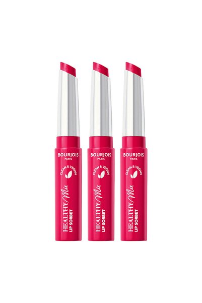 Bourjois 3x PACK Healthy mix clean lip sorbet - 05 - ice ice berry, 1.7g