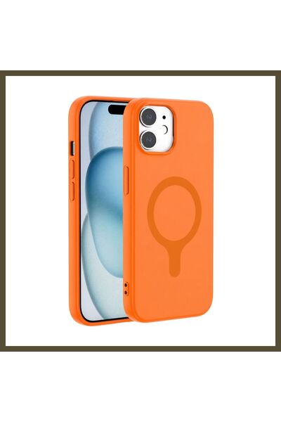 northcity n Joko iPhone 12 Z Silicone MagSafe Case - Orange BX