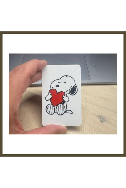 northcity n 3D-Printed Decorative Bank Card Holder with Cute Dog Design BX