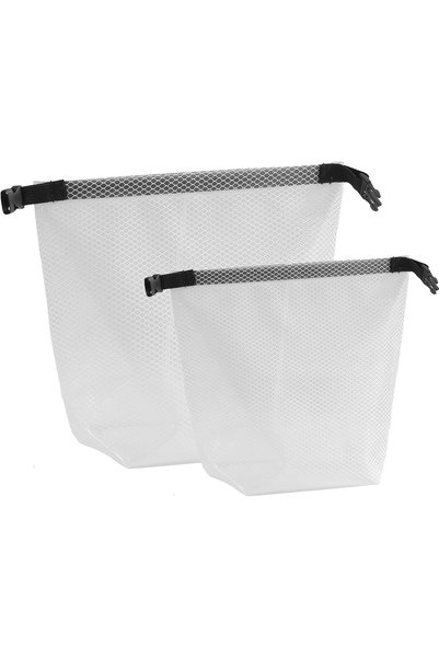 ELECDON 2 Pack Clear Toiletry Bags Approved Travel Cosmetic Bag Organizer - W...