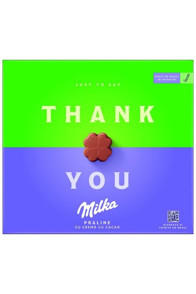 Milka Praline cu Crema de Cacao, 3x110g