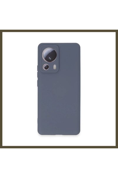 northcity n Mi 13 Lite Compatible Case with Velvet-Lined Nano Silicone - Gray BX