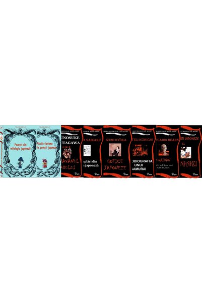 zupia Mega-Pack 8 cărți "Japanese Spirit" Format 200x130, 1500 pagini în tota...