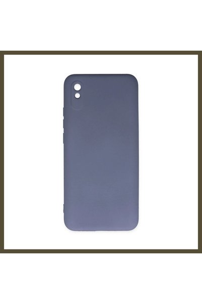 northcity n غطاء Redmi 9A، مادة داخلية من النانو، سيليكون مخملي - رمادي BX.