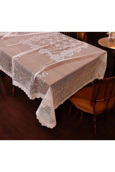 Linea Home Δαντελωτό Τραπεζομάντηλο ROSES POWDER 160X220 LH2037020-2