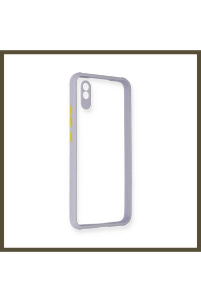 northcity n غطاء هاتف Redmi 9A، تصميم ميامي، شفاف، مصنوع من السيليكون - لون ب...