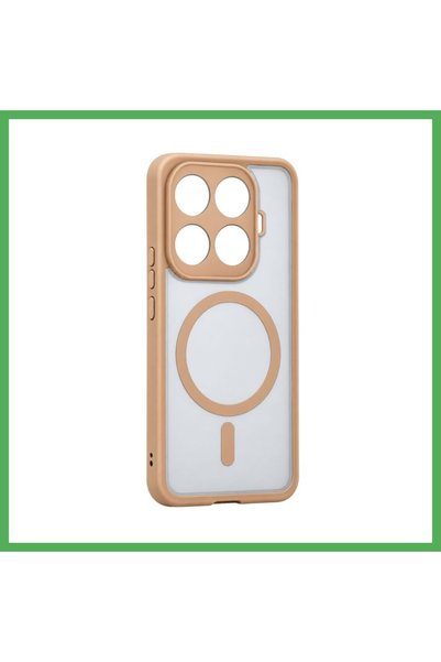 Nur store Çanta Mi 17T Pro Loji MagSafe Case - Desert Titanium BEZOSS