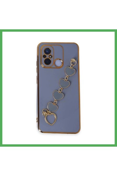 Nur store Çanta Redmi 12C Compatible Case by Esila Silicone - Gray BEZOSS