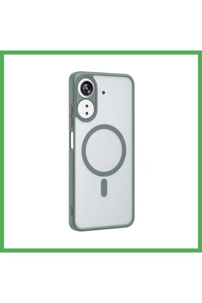 Nur store Çanta Redmi 13C Loji MagSafe Case - Gray BEZOSS