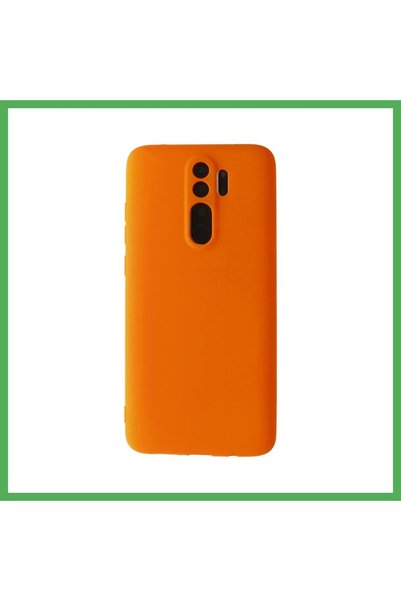 Nur store Çanta Redmi Note 8 Pro First Silicone Case - Orange BEZOSS