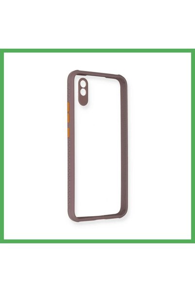 Nur store Çanta غطاء هاتف Redmi 9A، تصميم ميامي، شفاف، مصنوع من السيليكون - ل...