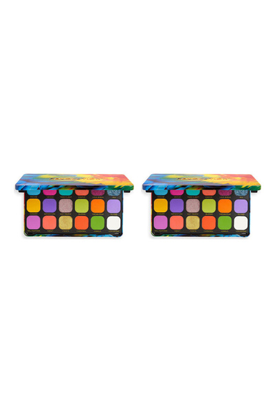 Revolution Make Up 2x PACK FOREVER FLAWLESS eyeshadow palette #birds of parad...