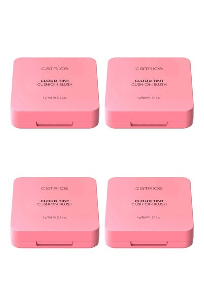 Catrice 4x Pachet Fard de obraz tip pernă Cloud Tint, Over The Blush 020 Catr...