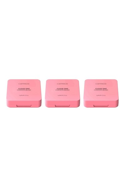 Catrice 3x Pachet Fard de obraz tip pernă Cloud Tint, Over The Blush 020 Catr...