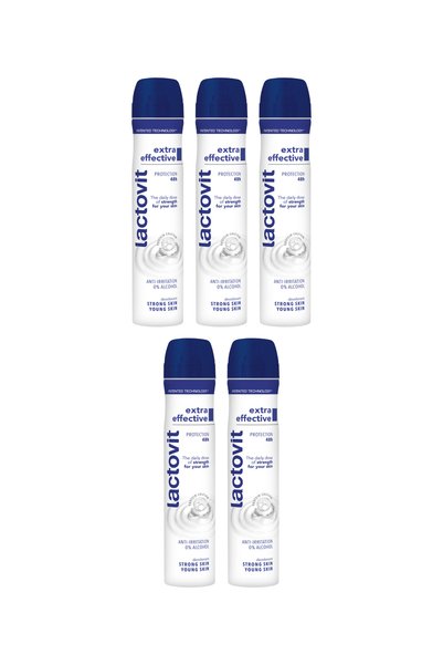 NN 5x PACHET Deodorant Lactovit spray Original, 200 ml