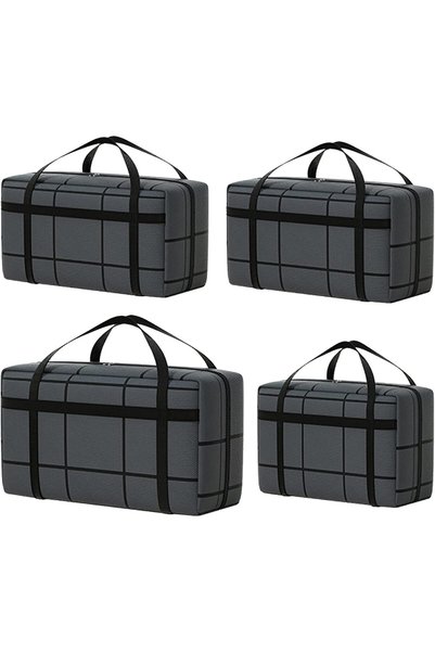 Yelajoy 4 Pack Different Size Large Storage Bag, Heavy Duty Storage Tote Bag,...