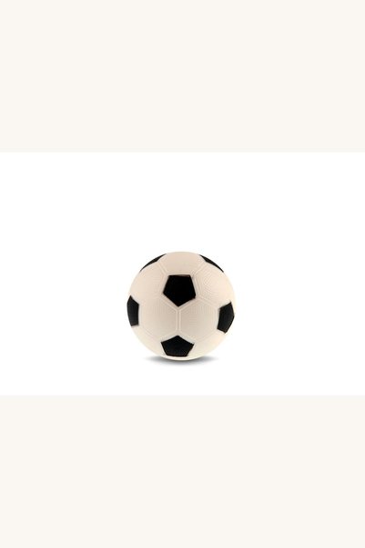 Comerivo Minge de fotbal pentru copii, alb-negru, nr. 1, diametru 10 cm, potr...