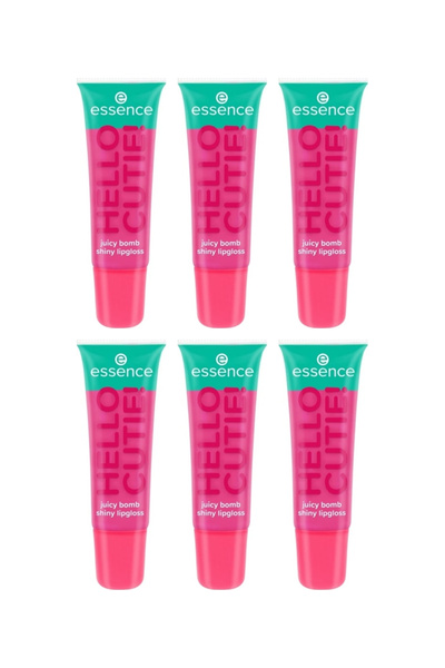 Essence Pachet 6x Luciu de buze JUICY BOMB Spune-l cu HELLO CUTIE! Witty Wate...
