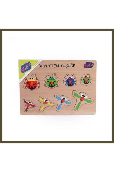 northcity n 131-132 ONY Wooden-Handled Puzzle: From Largest to Smallest - Ony...