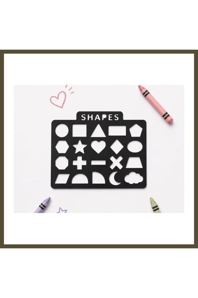 northcity n 3D Printing Geometric Shapes Drawing Template - 20-Pattern Mold -...