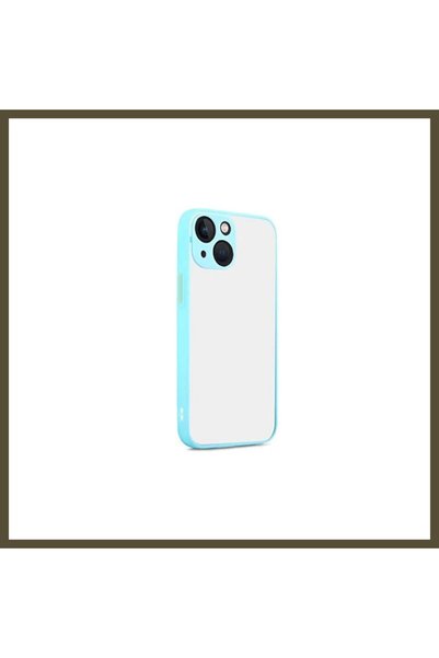 northcity n غطاء سيليكون مونتريال متوافق مع هاتف iPhone 13 - لون فيروزي BX.