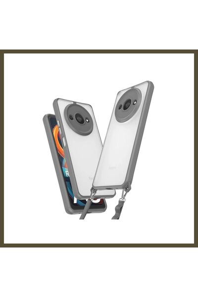 northcity n Redmi A3 4G-Compatible Case - Penta Silicone Case - Titan Gray BX
