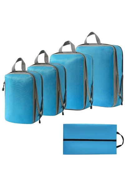 HOOKOR Compression Packing Cubes for Suitcase, Travel Bags Organizer for Lugg...