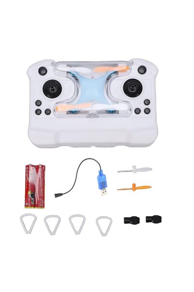SIXRUN Mini Drone RC Quadcopter With LED Lights & Safety Frame