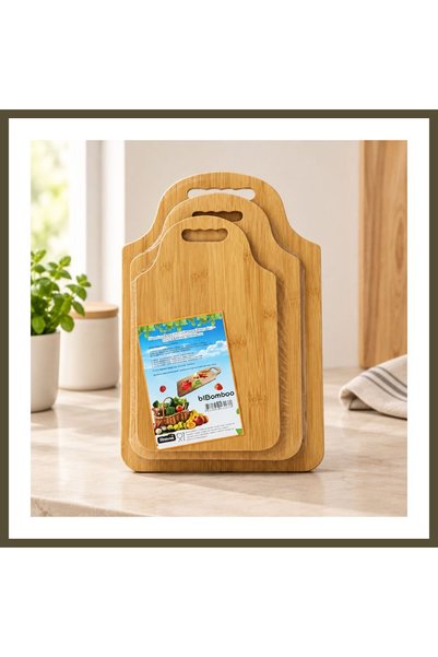northcity n 3-Piece Bamboo Cutting Board Set BX
