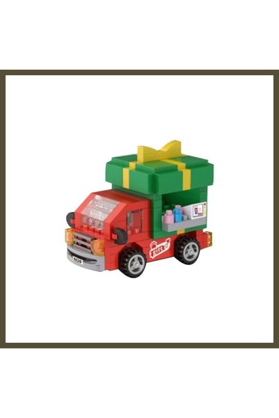 northcity n LZ-8637 GIFT CAR 180-PIECE BLOCK TOY—MINI BAG BX