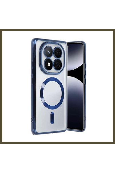 Generic Brand Redmi Note 15 4G-Compatible Kross Magneticsafe Case - Navy Blue BX