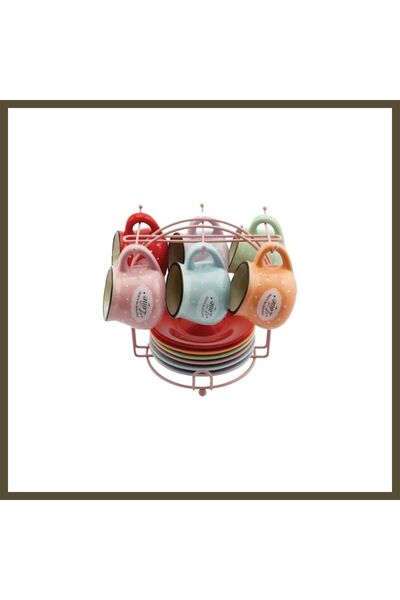 northcity n 6-Piece Coffee Set with Stand, BX