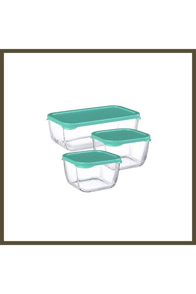 Generic Brand P.BAHCE 96881A مجموعة تخزين صندوق الثلج 3 قطع BX