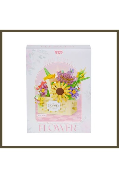 northcity n P1294 Panlos Flower Bouquet 1263-Piece Building Block Set - Vagon...